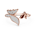 Butterfly Bloom Diamond Ring