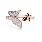 Butterfly Bloom Diamond Ring