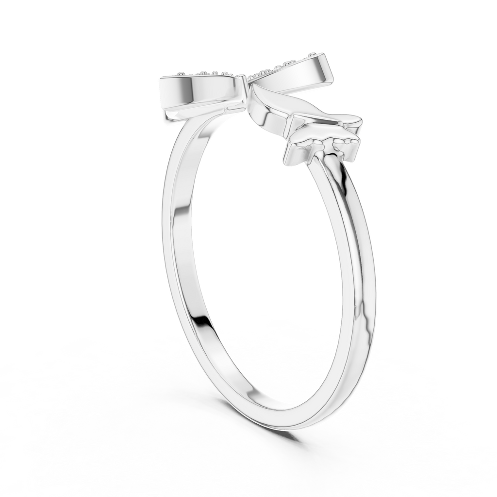 Butterfly Bloom Diamond Ring