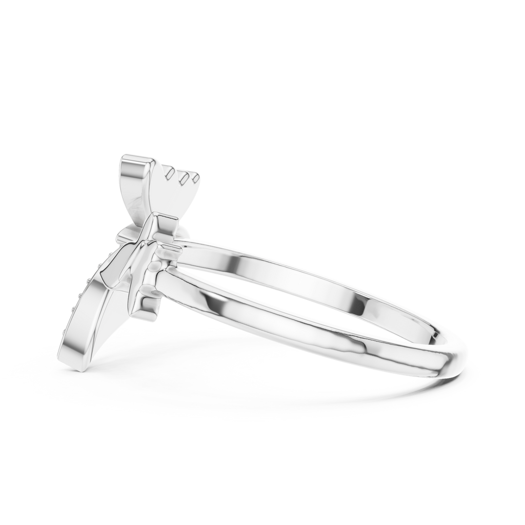Butterfly Bloom Diamond Ring