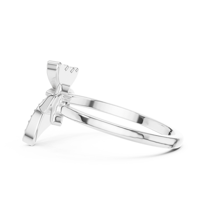 Butterfly Bloom Diamond Ring