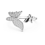 Butterfly Bloom Diamond Ring