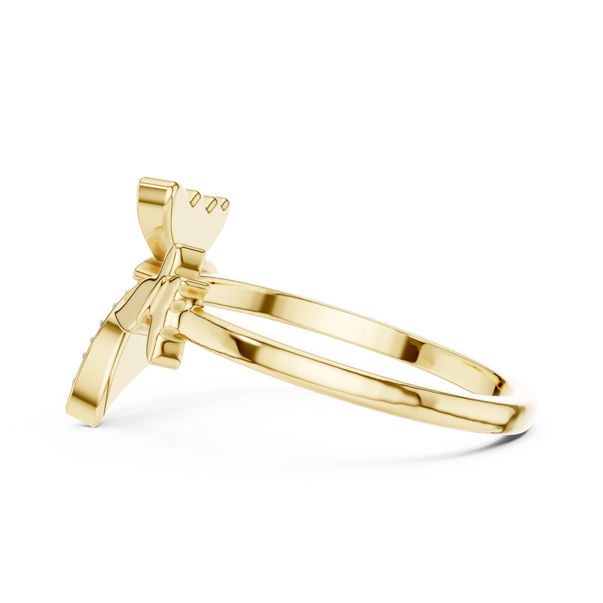 Butterfly Bloom Diamond Ring