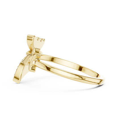 Butterfly Bloom Diamond Ring
