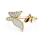 Butterfly Bloom Diamond Ring
