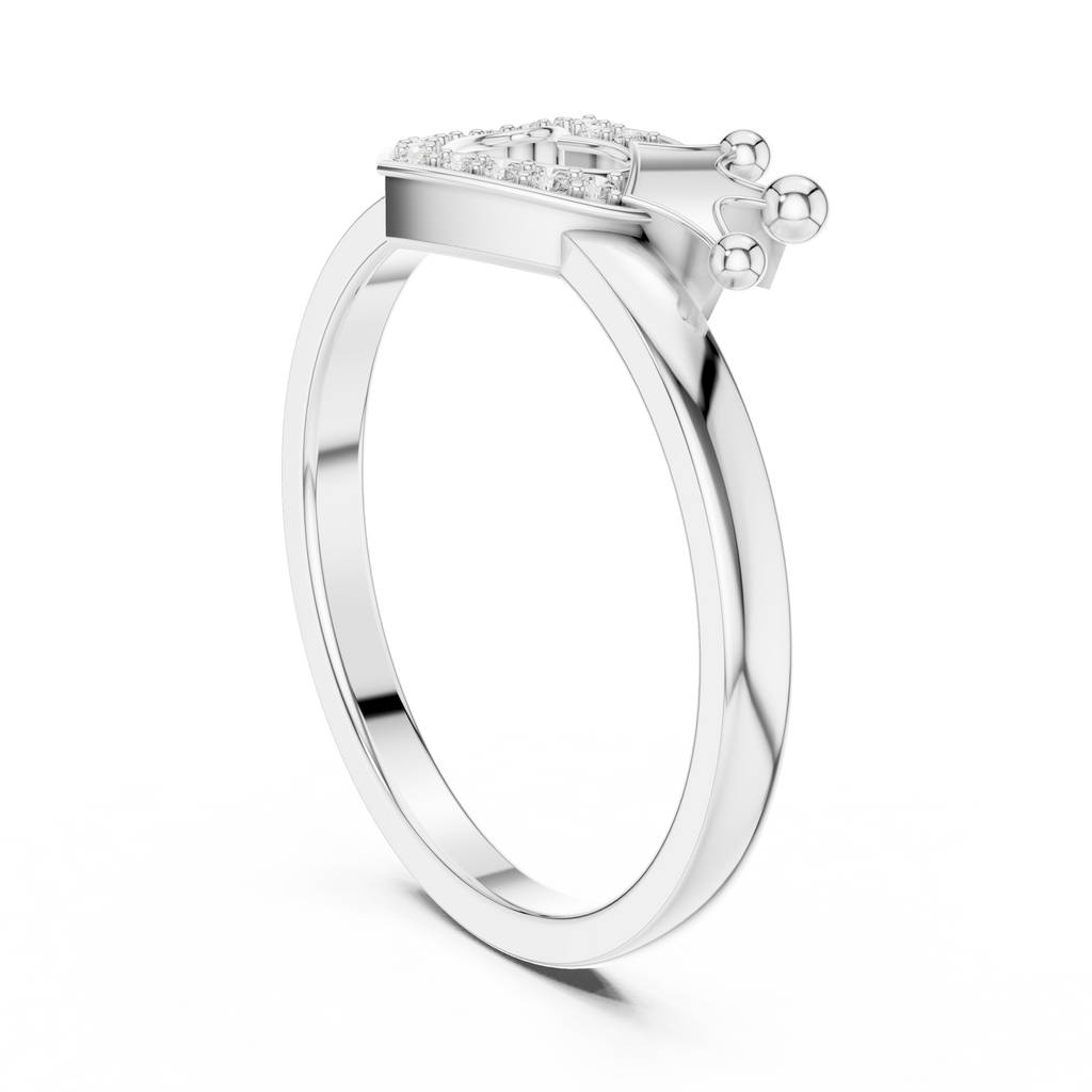 Queen of Hearts Diamond Ring