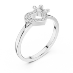 Queen of Hearts Diamond Ring