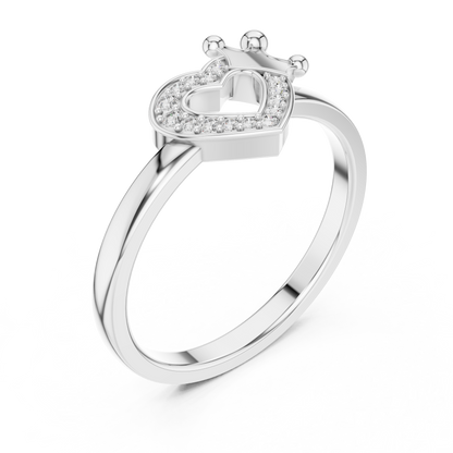 Queen of Hearts Diamond Ring