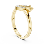 Queen of Hearts Diamond Ring