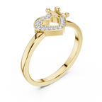 Queen of Hearts Diamond Ring