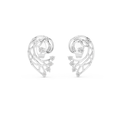 Elegant Gold Earrings with Diamonds | Timeless Fine Jewelry
