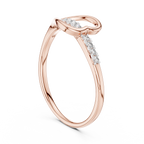 Heartline Glow Diamond Ring