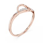 Heartline Glow Diamond Ring