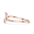 Heartline Glow Diamond Ring