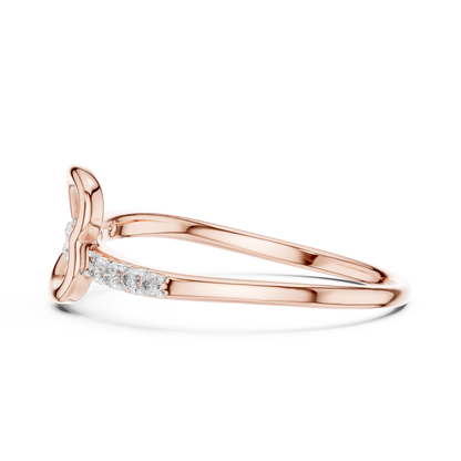 Heartline Glow Diamond Ring