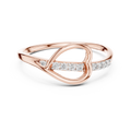 Heartline Glow Diamond Ring