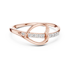 Heartline Glow Diamond Ring