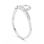 Heartline Glow Diamond Ring