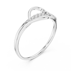 Heartline Glow Diamond Ring