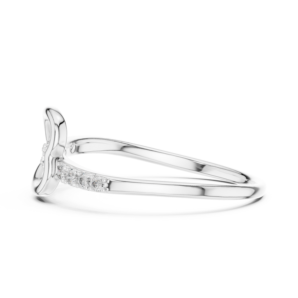 Heartline Glow Diamond Ring