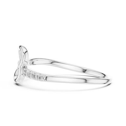 Heartline Glow Diamond Ring