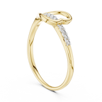 Heartline Glow Diamond Ring