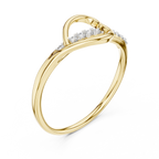 Heartline Glow Diamond Ring
