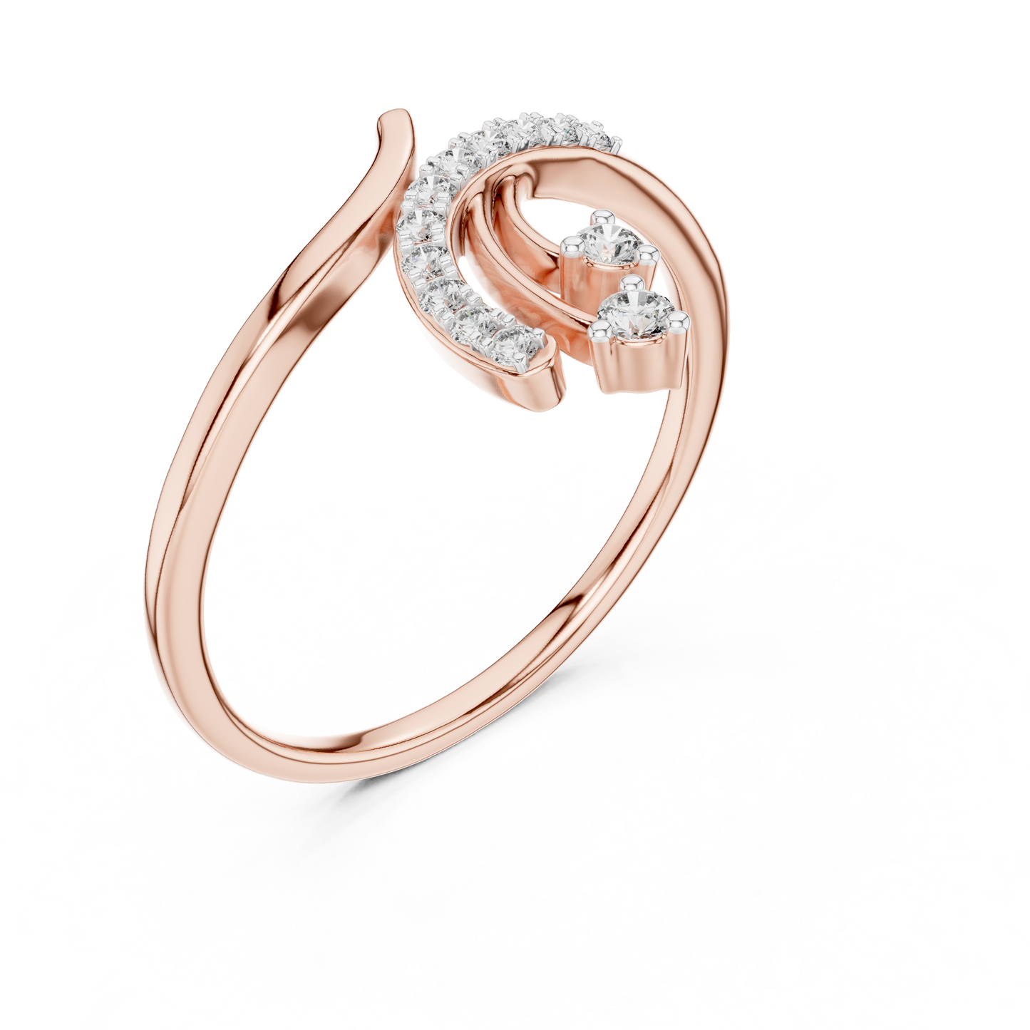 Diamond Drift Elegance Ring