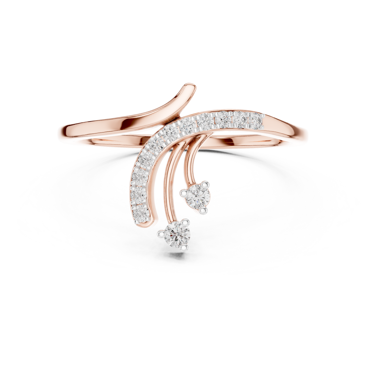 Diamond Drift Elegance Ring
