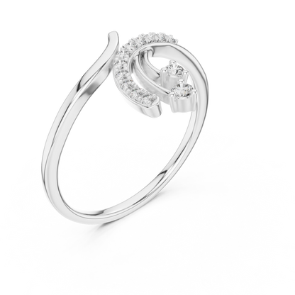 Diamond Drift Elegance Ring