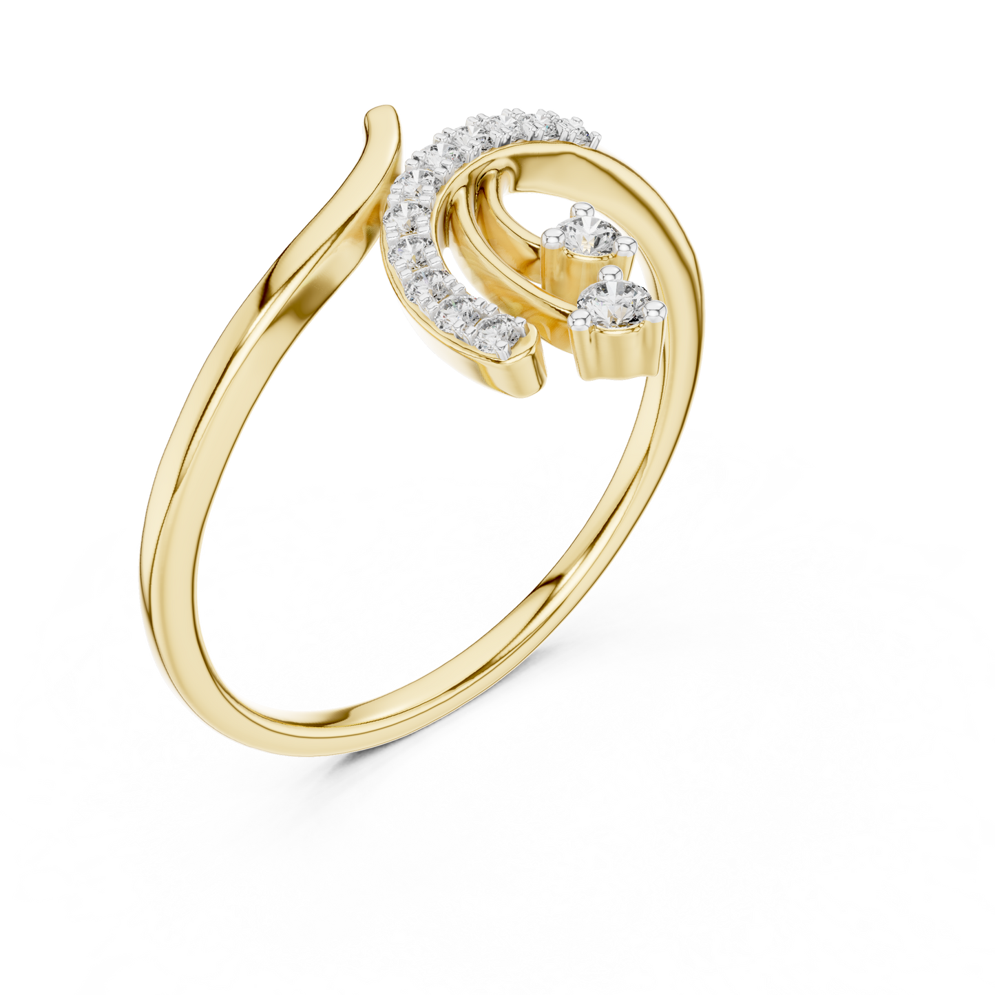 Diamond Drift Elegance Ring