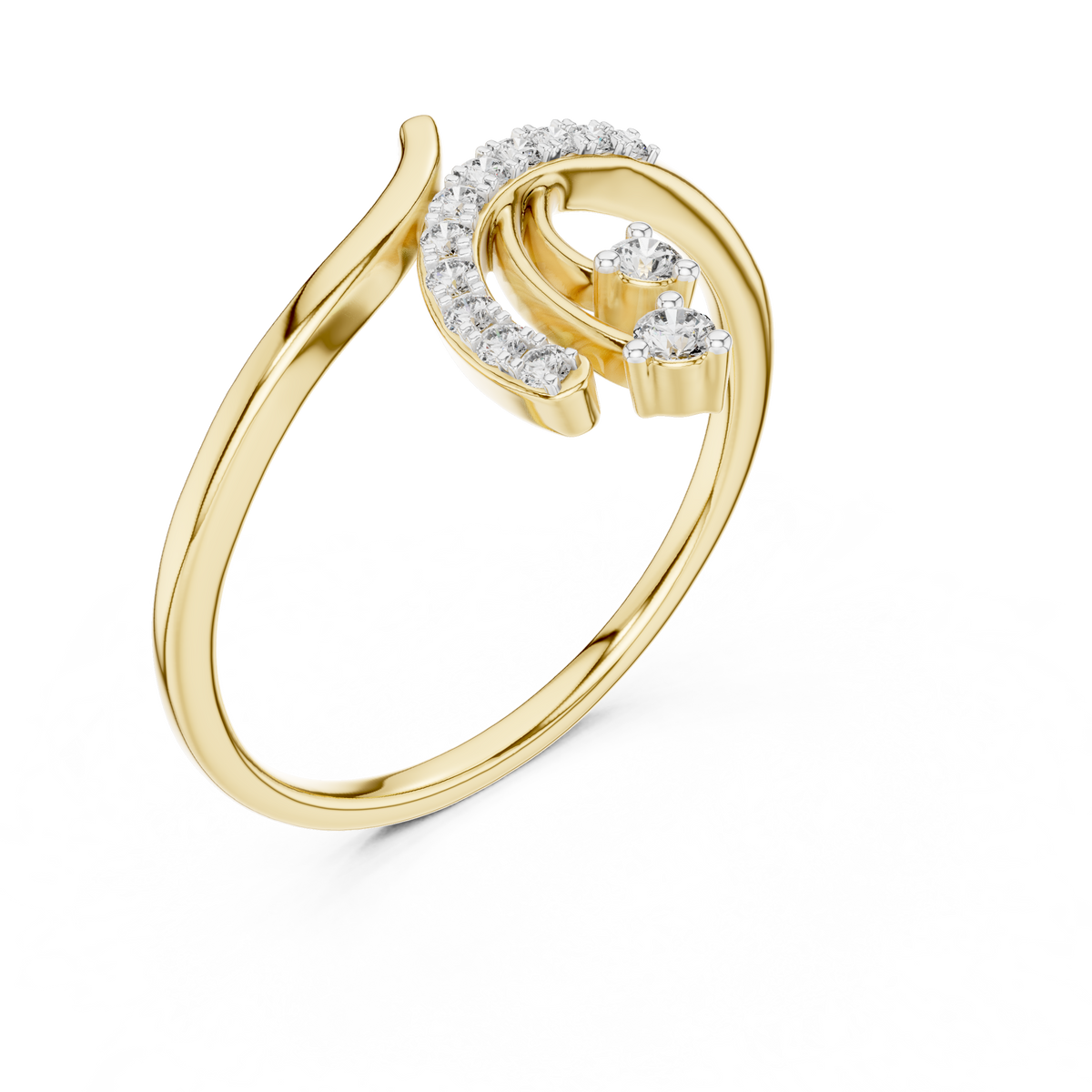 Diamond Drift Elegance Ring