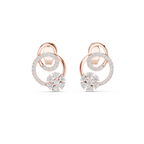 Graceful Loop Diamond Earrings