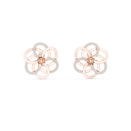 Diamond Petal Harmony Earrings