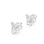 Diamond Petal Harmony Earrings