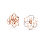Diamond Petal Harmony Earrings