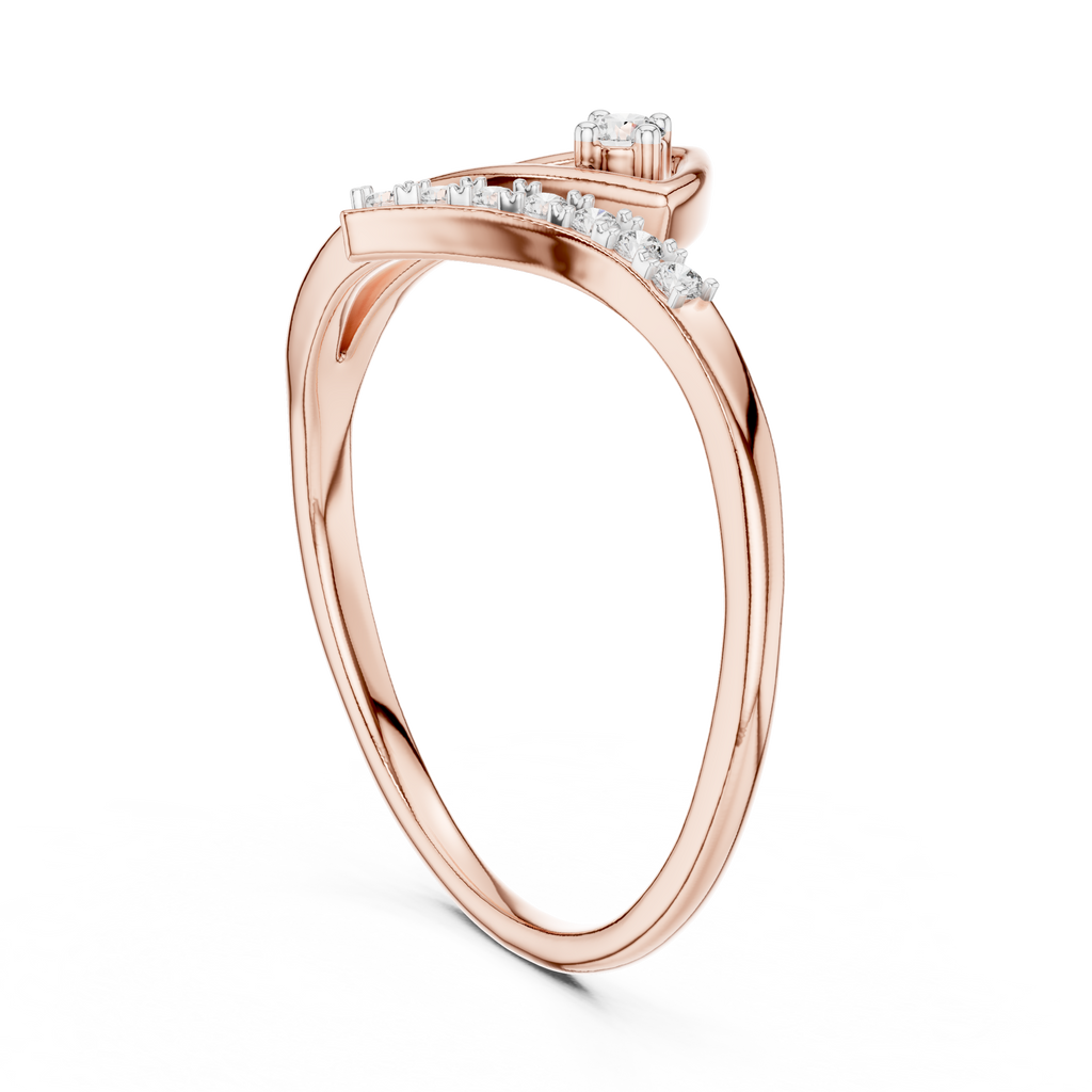 Pure Grace Curve Ring