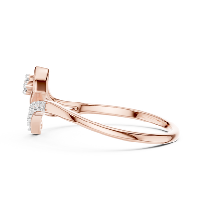 Pure Grace Curve Ring