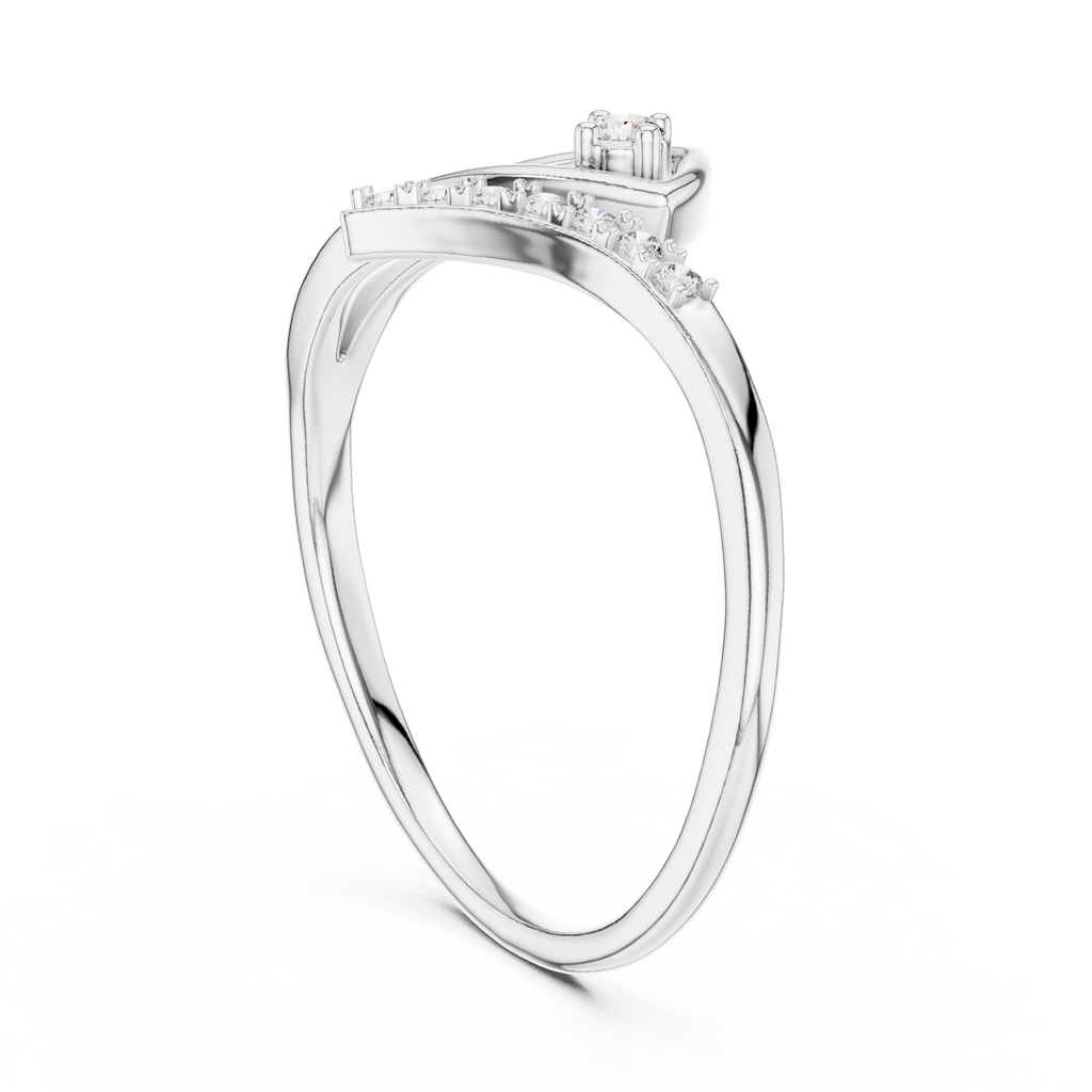 Pure Grace Curve Ring