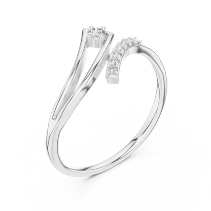 Pure Grace Curve Ring