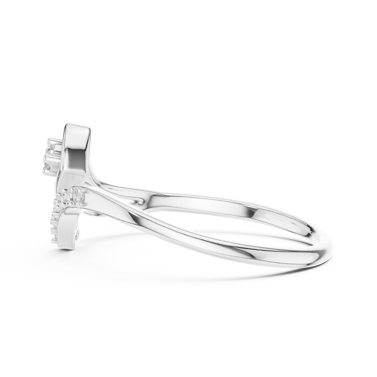 Pure Grace Curve Ring