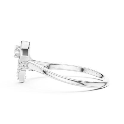Pure Grace Curve Ring