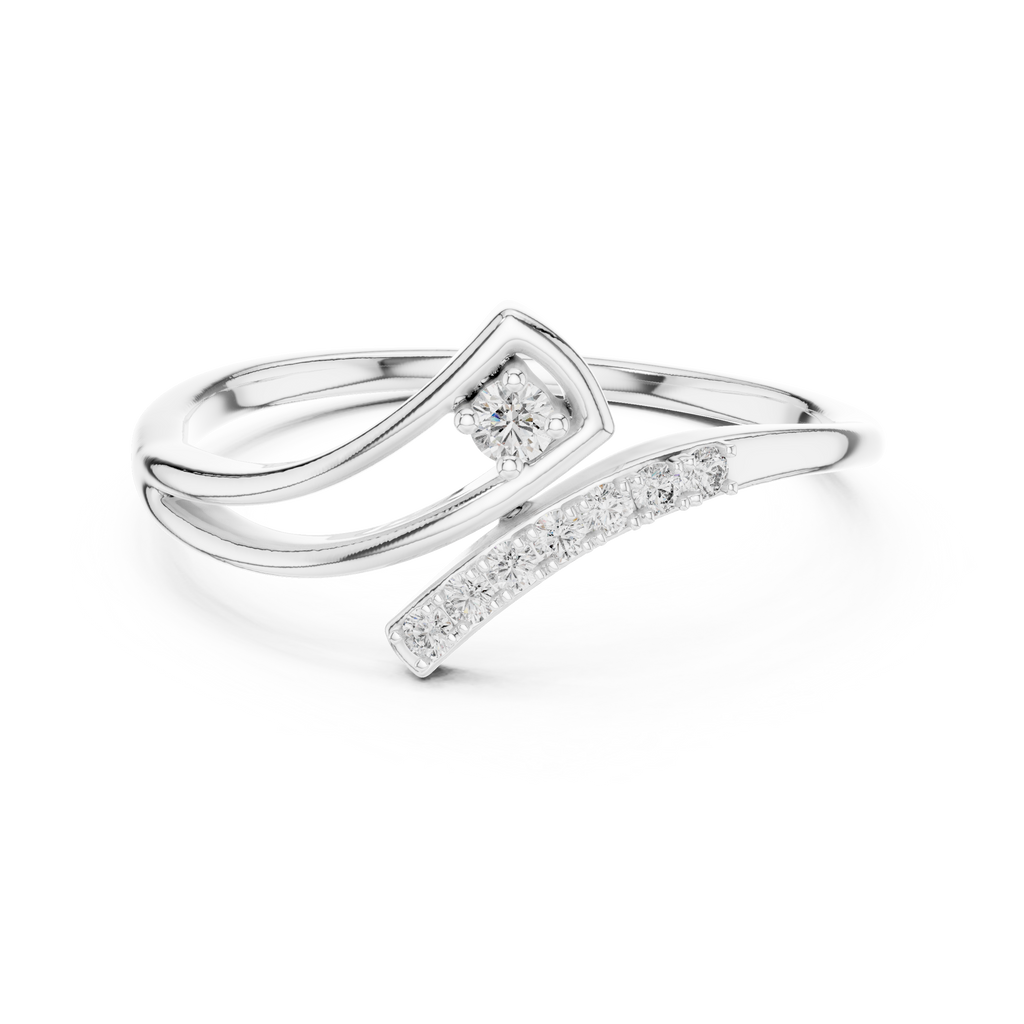 Pure Grace Curve Ring