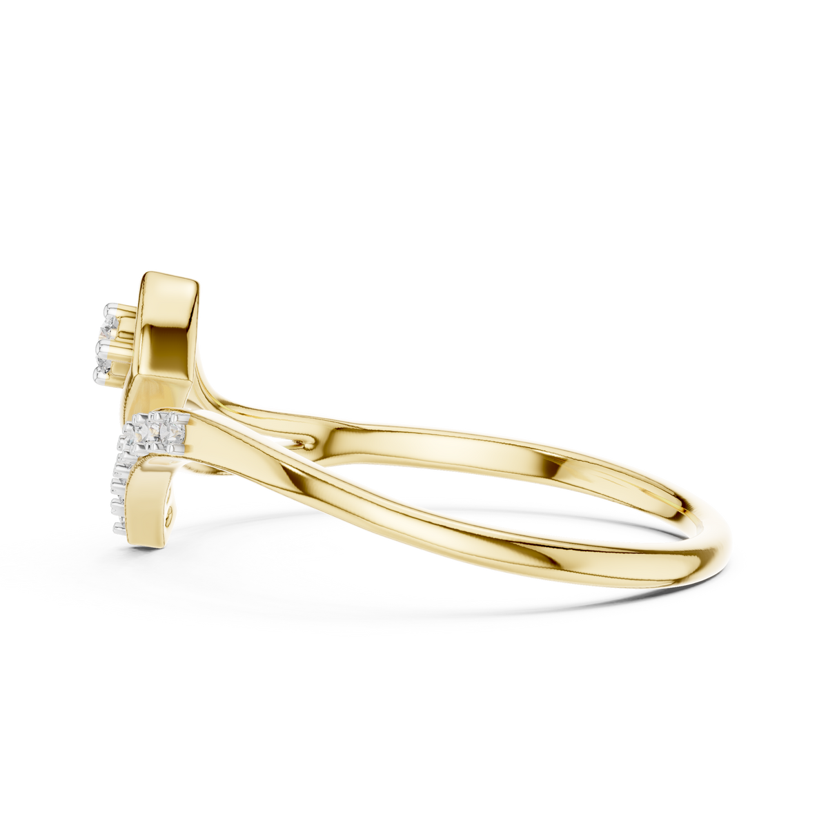 Pure Grace Curve Ring