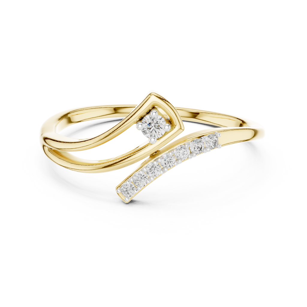 Pure Grace Curve Ring