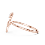 Elegant Blossom Diamond Ring