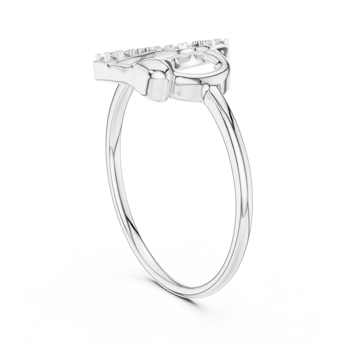 Dazzling Heart Glow Ring