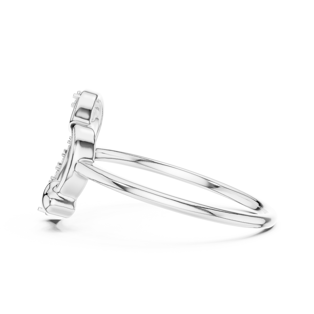 Dazzling Heart Glow Ring
