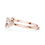 Starfish Glow Gold Ring