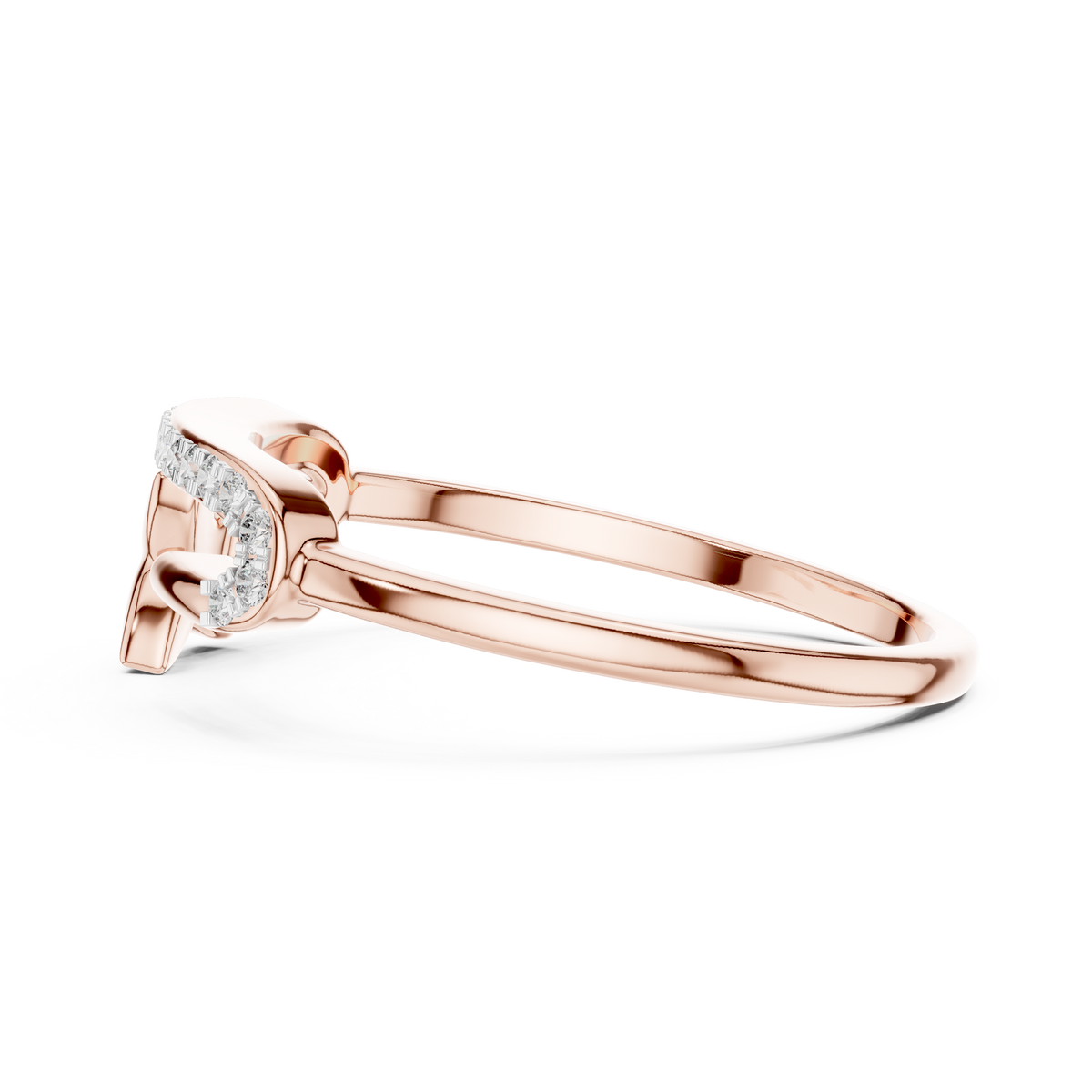 Starfish Glow Gold Ring